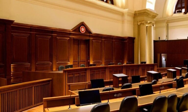 Hong Kong's Court room